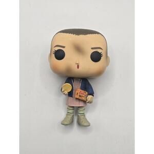 Funko Pop! Television Stranger Things Eleven w/ Eggo #421 Vinyl Figure Loose OOB